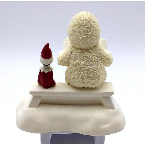 Department 56 The Elf On The Shelf Listens To A Story Snowbabies 2015 READ - Picture 2 of 10